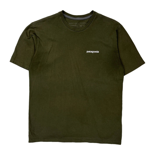 Patagonia T-Shirt - Small Green Cotton