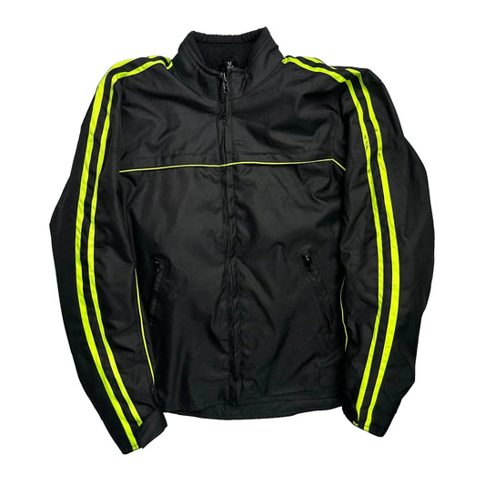 Unbranded Motorcycle Track Jacket - Medium Black Polyester