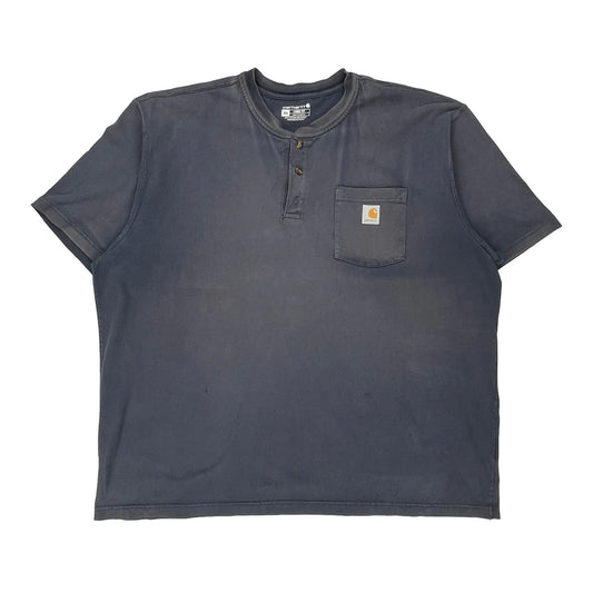 Built To Serve And Protect Hardworking People Carhartt T-Shirt - 2XL Grey Cotton