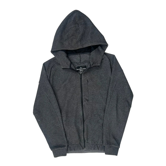 Adapt Series Quiksilver Hoodie - Medium Grey Polyester Blend