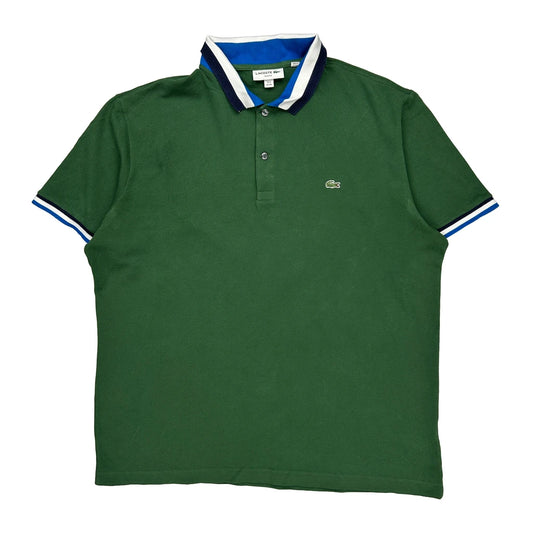 Lacoste Slim Fit Polo Shirt - 3XL Green Cotton