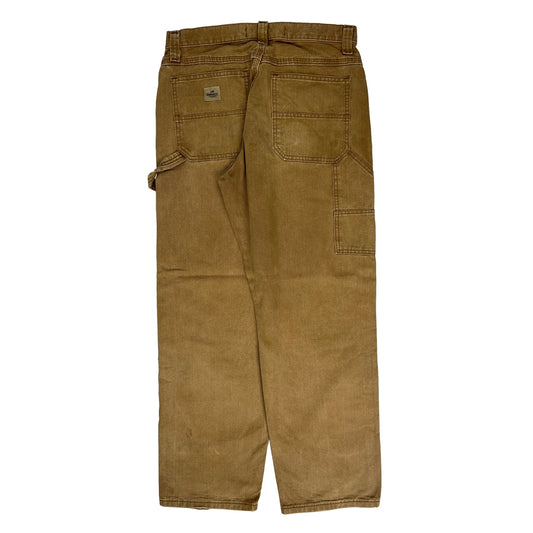 Lee Carpenter Jeans - 32W 30L Khaki Cotton