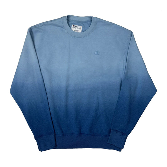 Champion Sweatshirt - Large Blue Cotton