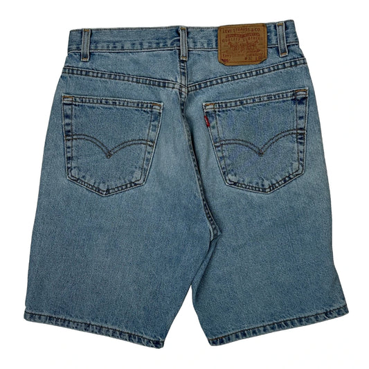 505 Levis Denim Shorts - 30W 9L Blue Cotton