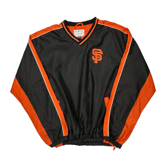 San Francisco Giants Mlb Windbreaker - XL Black Polyester