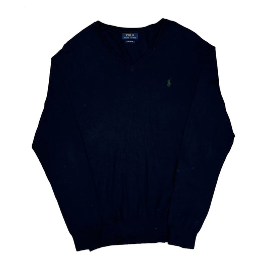 Polo By Ralph Lauren Jumper - Medium Navy Cotton