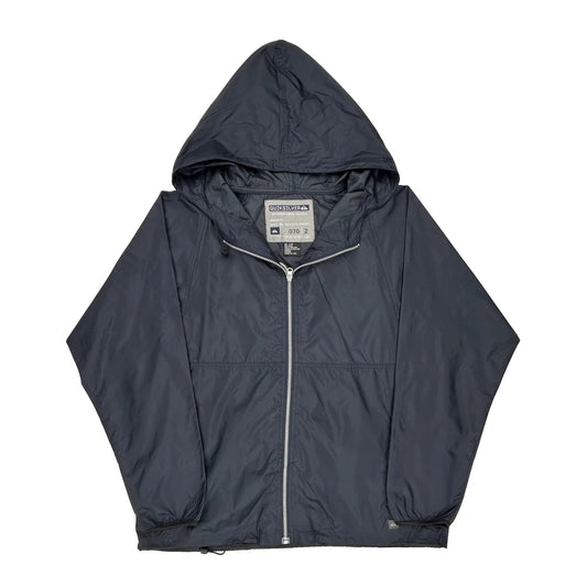 Quiksilver Windbreaker - Large Navy Nylon