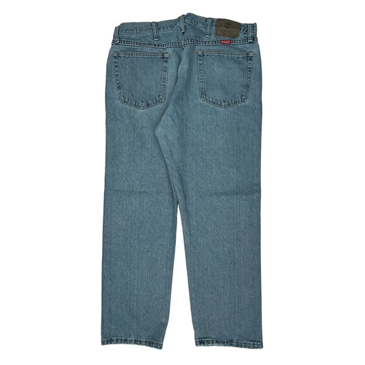 Wrangler Jeans - 35W 29L Blue Cotton
