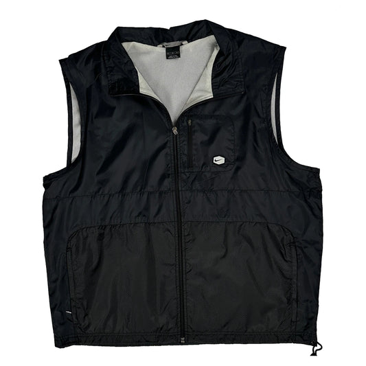 Nike Windbreaker - XL Black Polyester