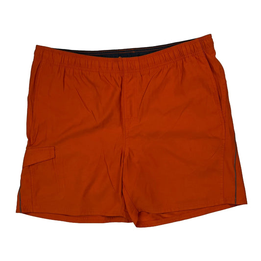 Vintage Nike Sport Shorts - 36W 5L Orange Polyester