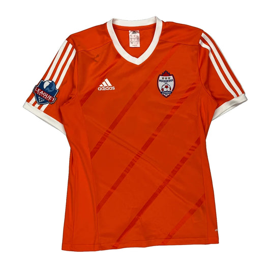 Woodbridge Soccer Club Adidas Football Shirt - Medium Orange Polyester