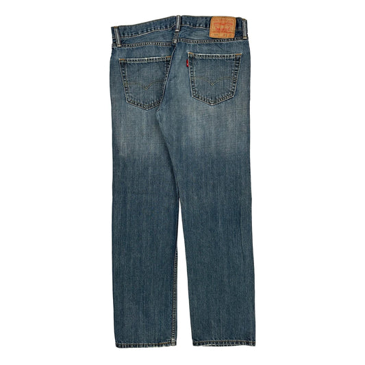 Levis 505 Jeans - 34W 32L Blue Cotton