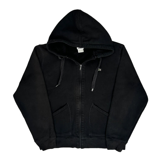 Lacoste Hoodie - XL Black Cotton Blend