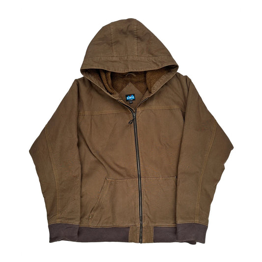 Vintage Kavu Workwear Jacket - XL Brown Cotton