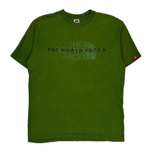 The North Face T-Shirt - Medium Green Cotton