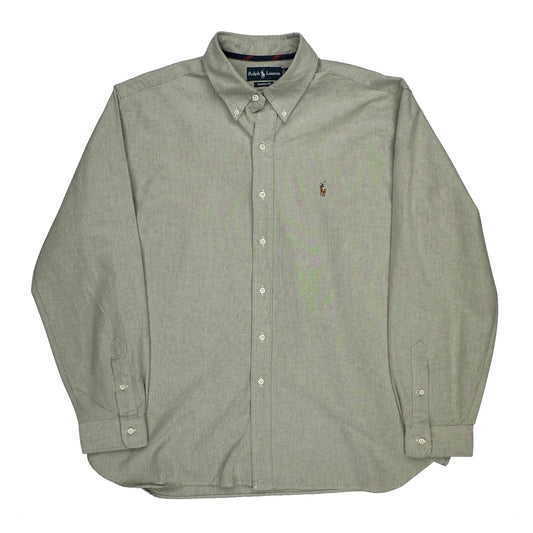 Ralph Lauren Shirt - 2XL Gray Cotton