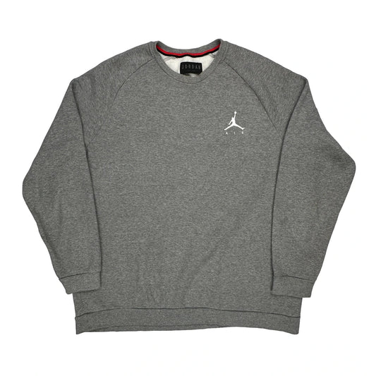 Jordan Sweatshirt - 2XL Grey Cotton Blend