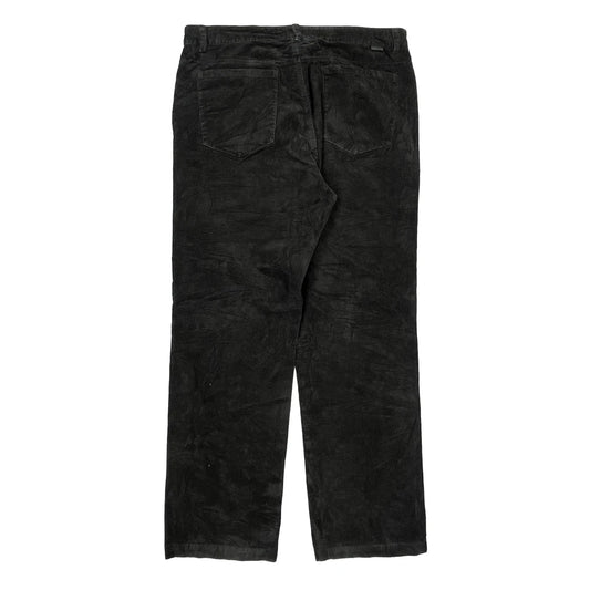 Calvin Klein Cord Pants - 34″ Waist Black Cotton