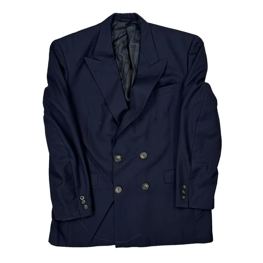 Burberry Blazer - Large Navy Wool