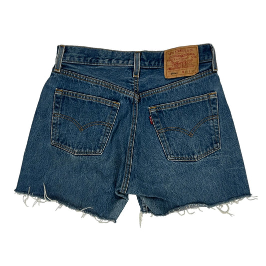 Levis Denim Shorts - 30W UK 10 Blue Denim