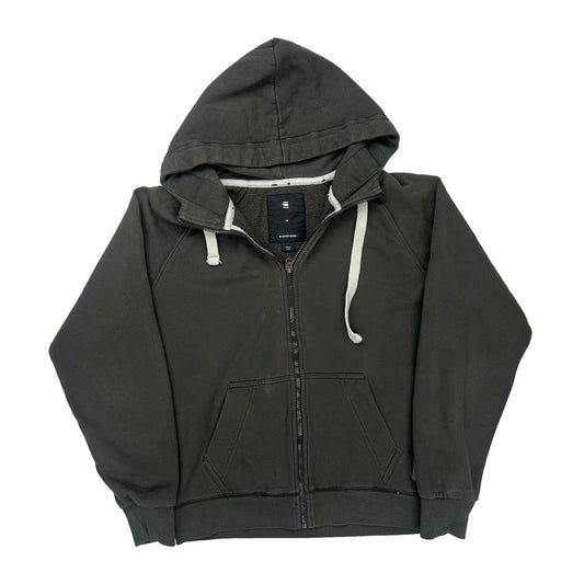 G-Star Hoodie - Medium Black Cotton