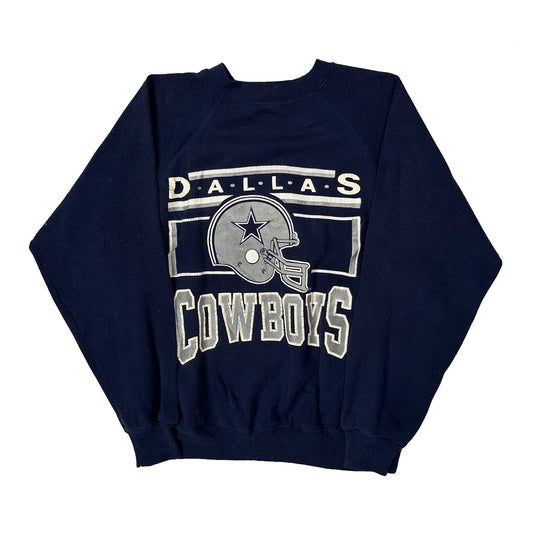 Made In USA Dallas Cowboys Ultra Sweats Nfl Sweatshirt - XL Navy Cotton