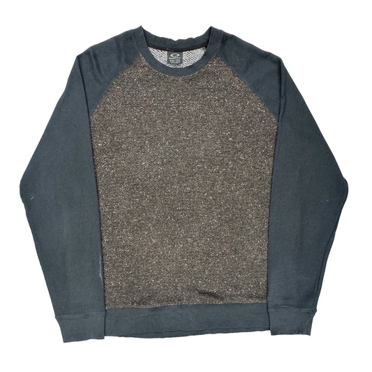 Oakley Sweatshirt - 2XL Black Cotton Blend