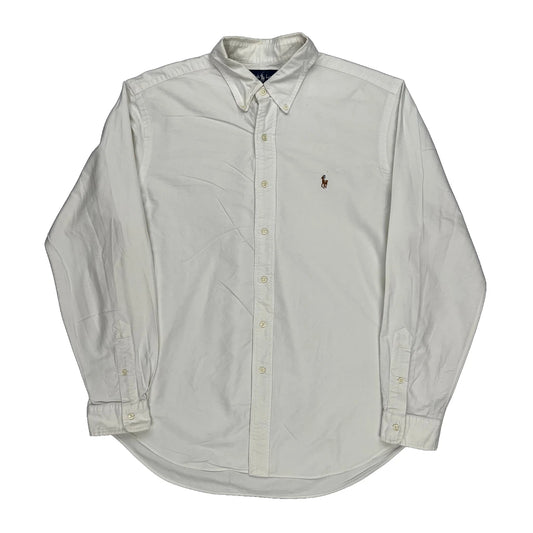 Ralph Lauren Shirt - Large White Cotton