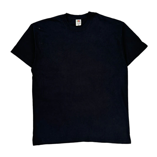 Fruit Of The Loom T-Shirt - XL Black Cotton