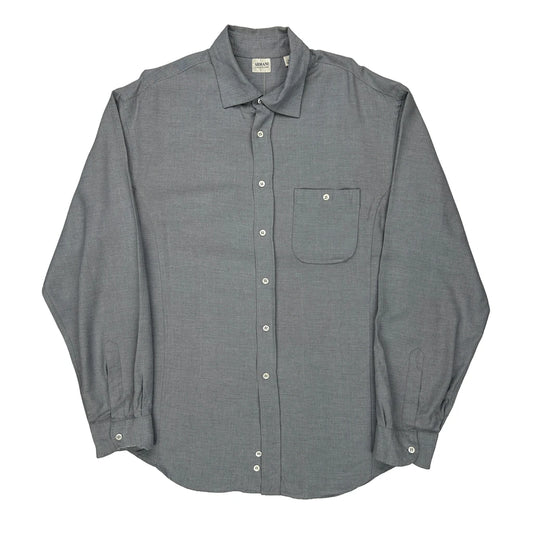 Armani Shirt - XL Grey Cotton