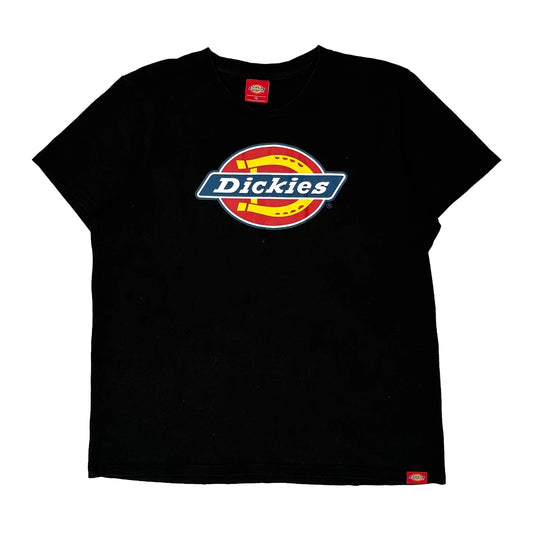 Dickies T-Shirt - Medium Black Cotton