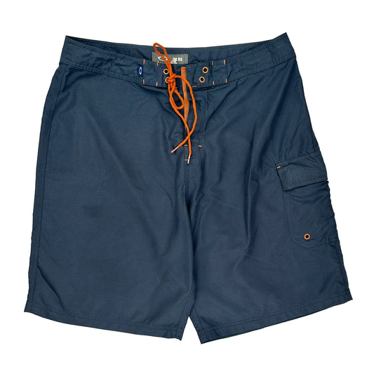 Oakley Cargo Shorts - 38W 10L Blue Cotton