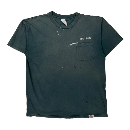 Handy Harry Dickies T-Shirt - XL Grey Cotton