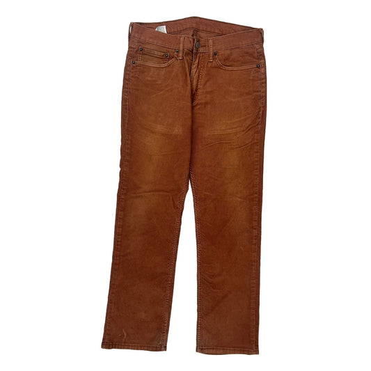 Levis Cord Trousers - 32″ Waist Brown Corduroy