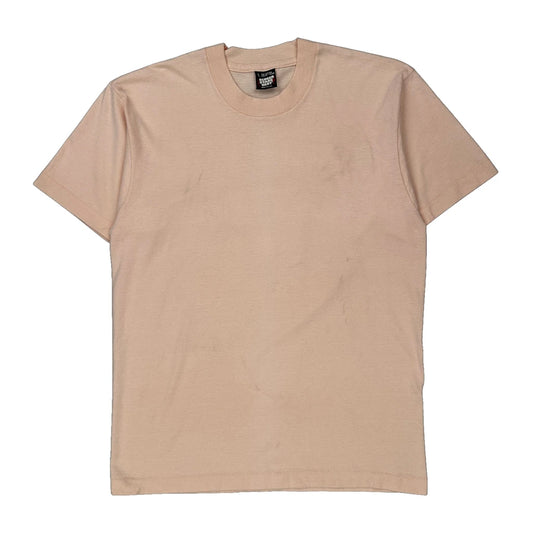 Joyce Screen Stars Single Stitch T-Shirt - Large Pink Cotton Blend