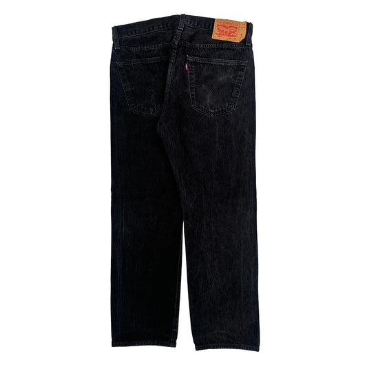 501 Levis Jeans - 34W 29L Black Cotton