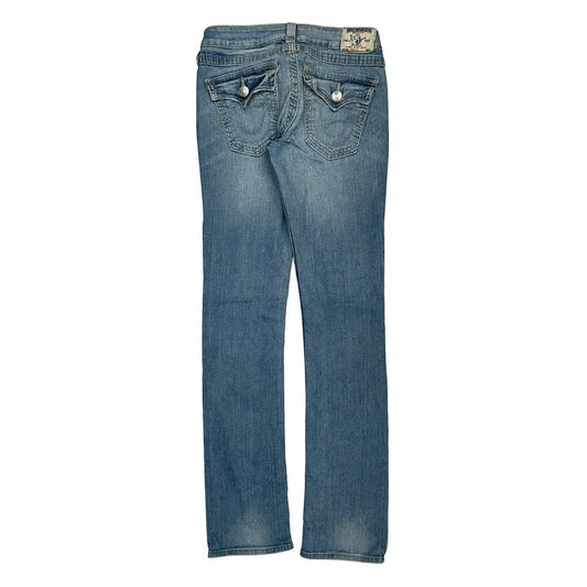 True Religion Slim Fit Jeans - 27W UK 6 Blue Denim
