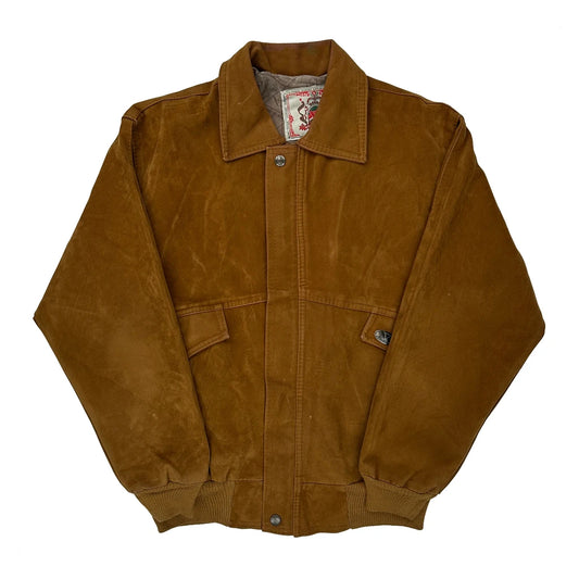 Alta Moda Suede Jacket - XL Brown Suede