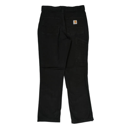 Carhartt Carpenter Trousers - 30W 32L Black Cotton