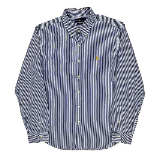Vintage Ralph Lauren Slim Fit Shirt - XL Blue Cotton