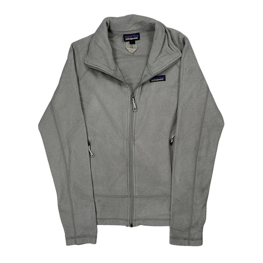 Patagonia Fleece Jacket - Small Grey Polyester