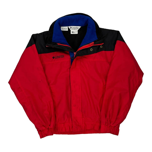 Age 14 Columbia Jacket - Small Black Nylon