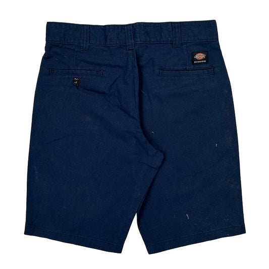 Dickies Shorts - 32W 10L Blue Polyester Blend