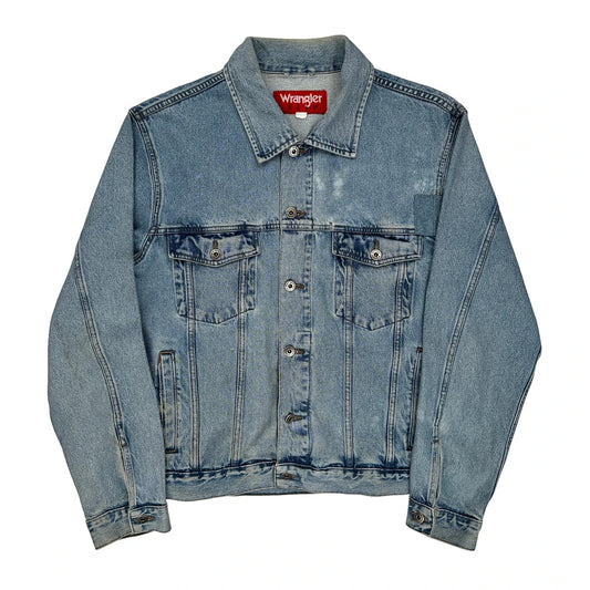 Wrangler Denim Jacket - XL Light Wash Denim