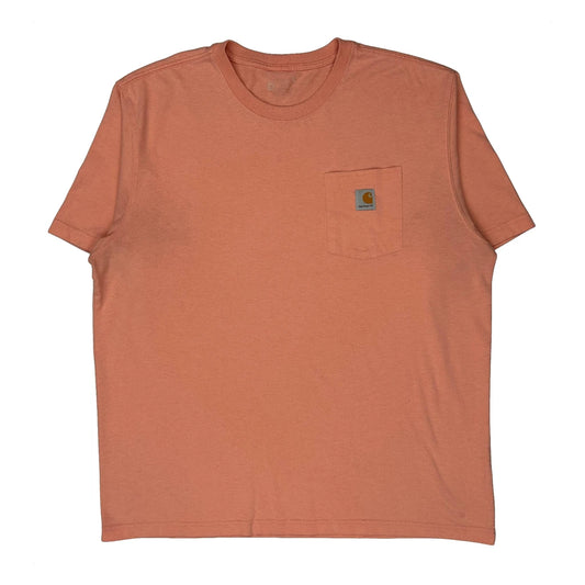 Carhartt T-Shirt - XL Orange Cotton