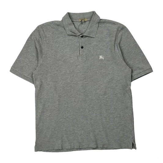 Burberry Polo Shirt - Medium Grey Cotton