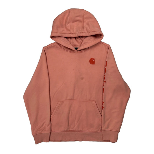 Vintage Carhartt Hoodie - XL Pink Cotton