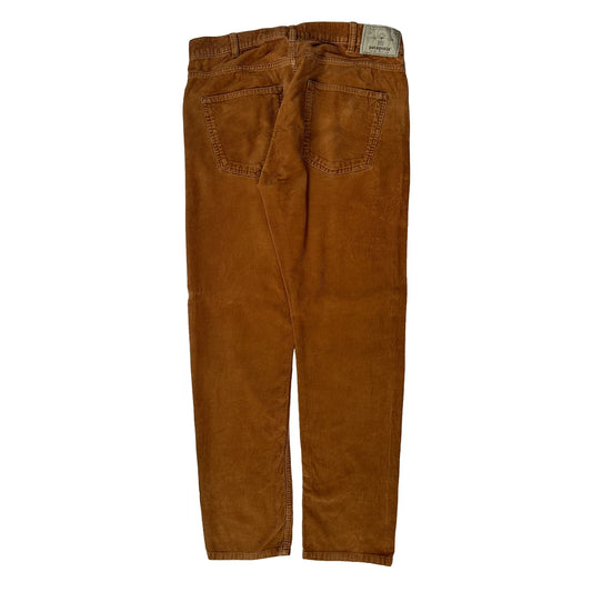 Patagonia Skinny Cord Trousers - 35W 32L Brown Corduroy