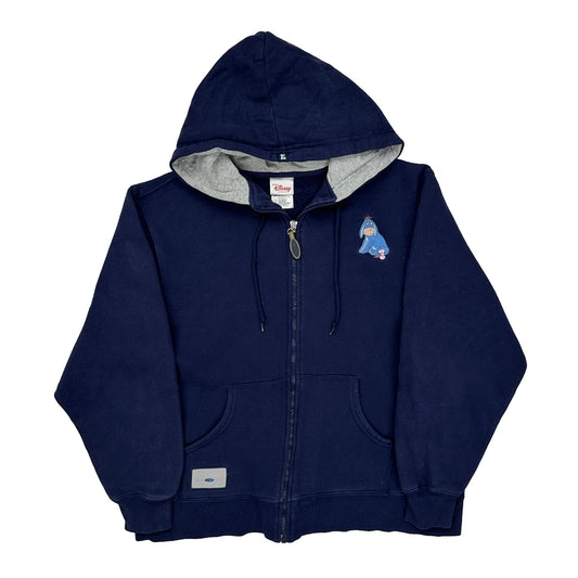 Eeyore Disney Graphic Hoodie - Small Navy Cotton