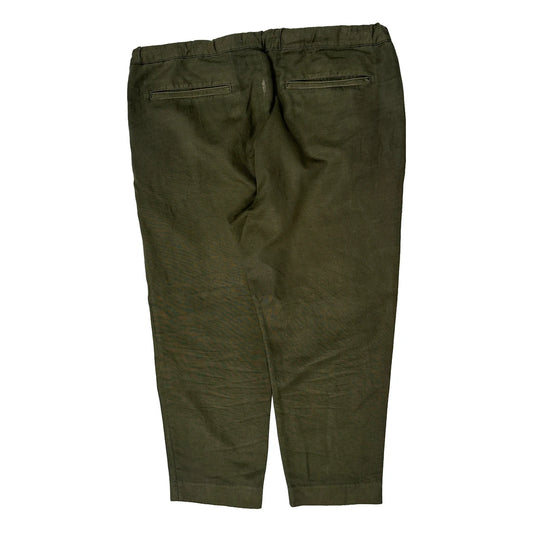 Armani Exchange Cargo Trousers - 40W 26L Khaki Cotton